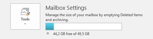 exchange 2010 mailbox size exchange 2010 mailbox size