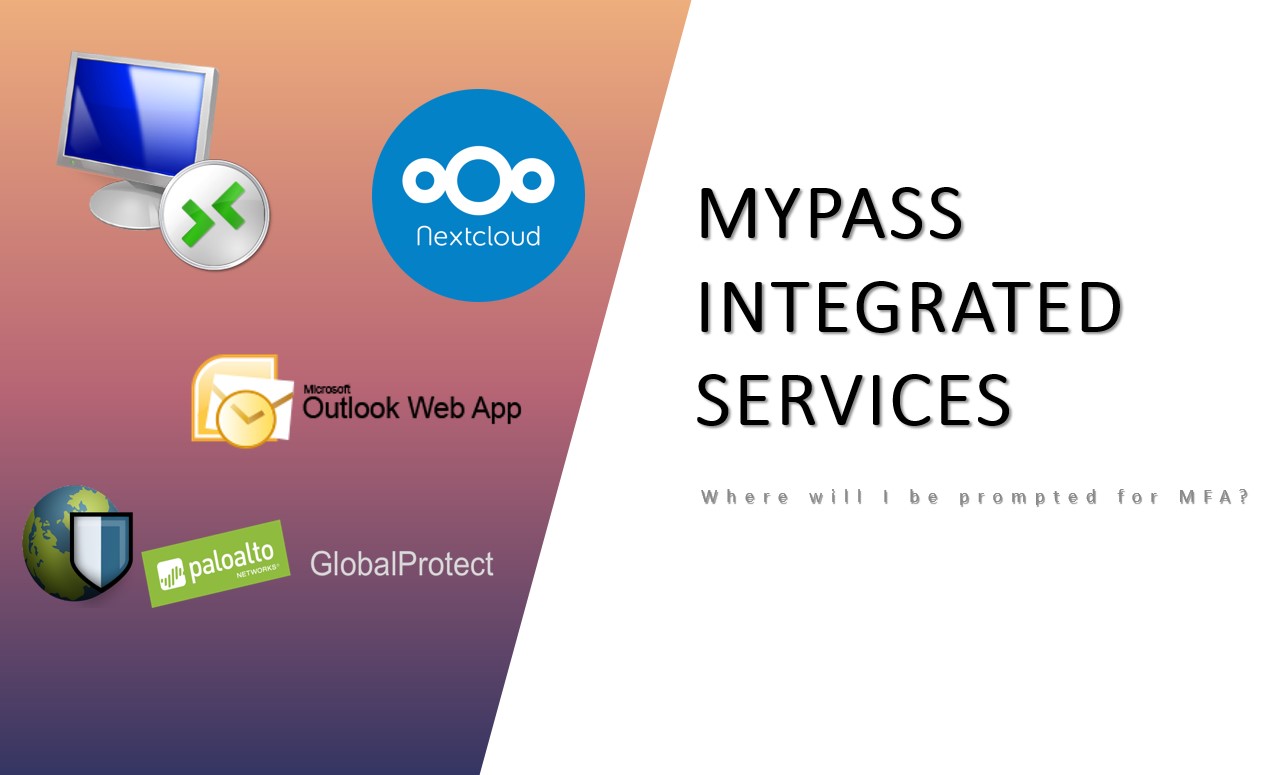 MYPASS The NEW account management selfservice system offered by OIT